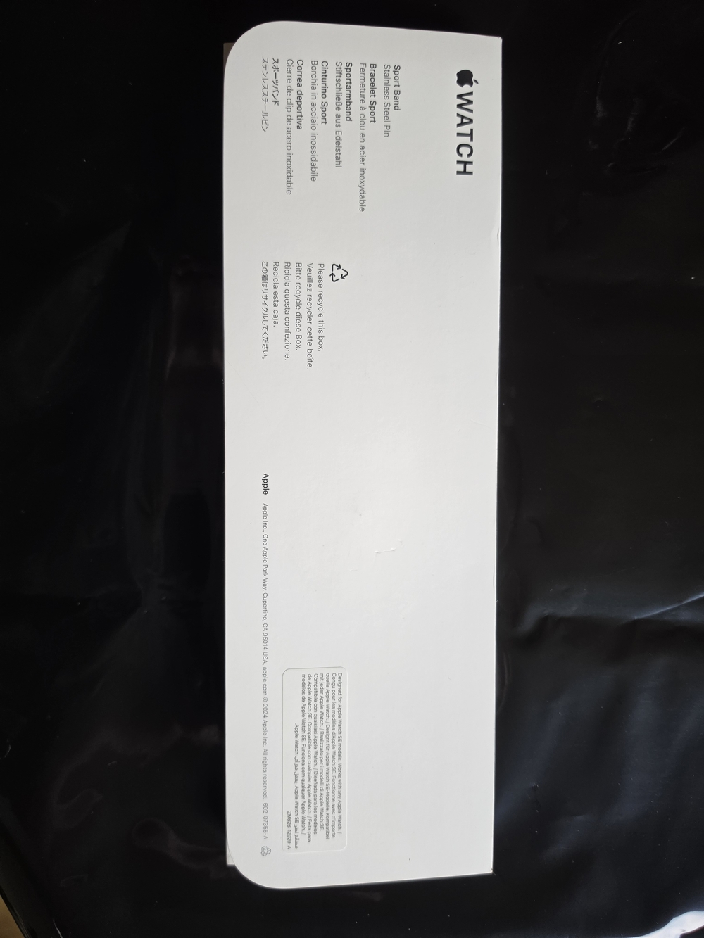 Apple Watch Blue Sport Band 40MM S/M - Picture 2 of 4